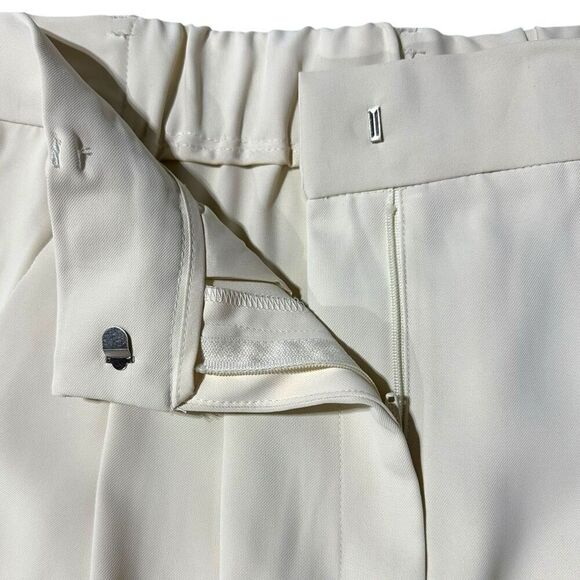 French Connection Women's Wide Leg Trouser Tan Size Medium - Picture 12 of 16